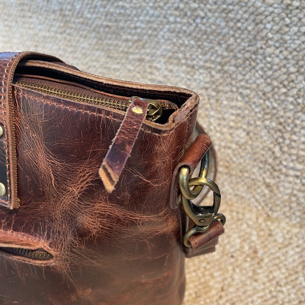 Handbag leather - Picture 3 of 16